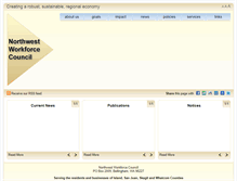 Tablet Screenshot of nwboard.org